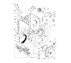 Kenmore 11077332700 cabinet parts diagram