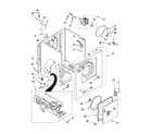 Kenmore 11077342700 cabinet parts diagram