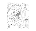 Kenmore Elite 11087709700 cabinet parts diagram