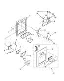 Dispenser front parts