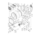 Kenmore Elite 11097701700 bulkhead parts diagram