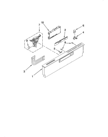Control panel parts