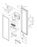 Refrigerator door parts