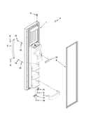 Freezer door parts