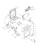 Dispenser front parts