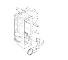 Kenmore 10657036602 refrigerator liner parts diagram