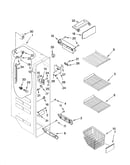 Freezer liner parts
