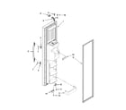 Kenmore 10657022602 freezer door parts diagram
