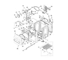 Kenmore Elite 11067072600 cabinet parts diagram