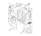Kenmore 11097562601 cabinet parts diagram