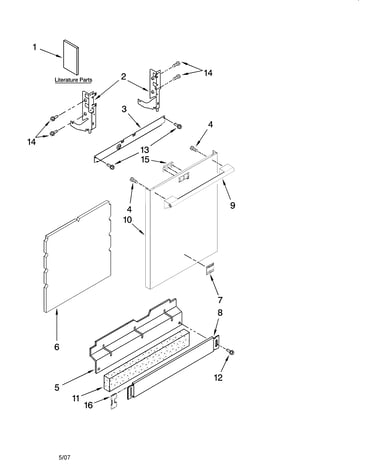 Door and panel parts