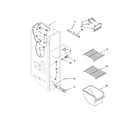 Kenmore 10656723603 freezer liner parts diagram