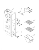 Freezer liner parts