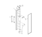 Kenmore 10656722603 freezer door parts diagram