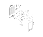 Kenmore 10656739603 air flow parts diagram