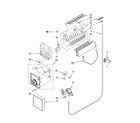 Kenmore 10656723603 icemaker parts, optional parts (not included) diagram