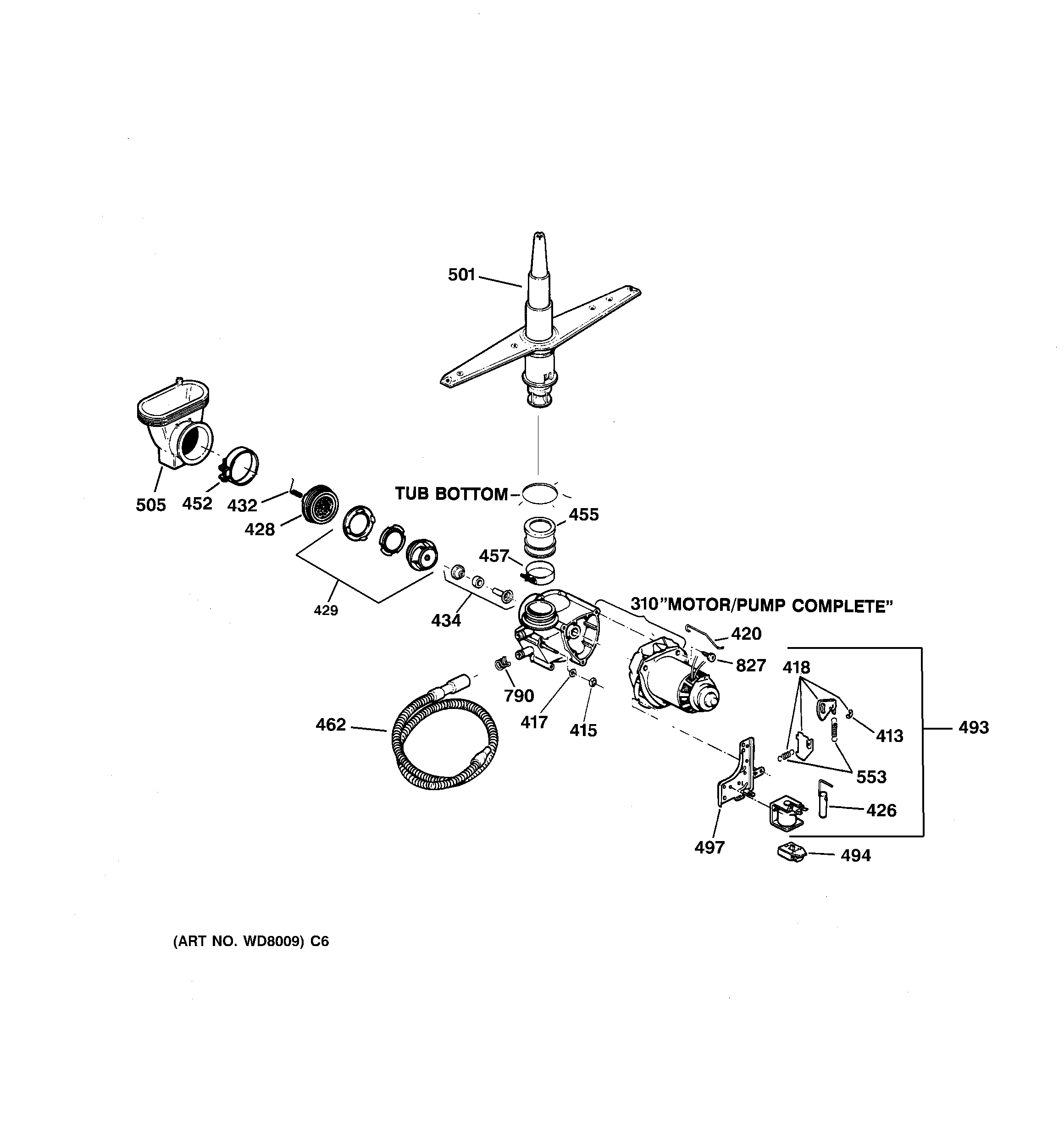 MOTOR-PUMP MECHANISM