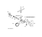 Kenmore 36314382000 motor-pump mechanism diagram