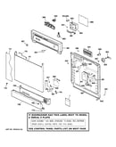Escutcheon & door assembly