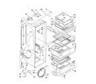 Kenmore 10656993602 refrigerator liner parts diagram
