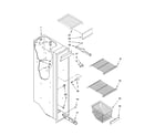 Kenmore 10656999602 freezer liner parts diagram
