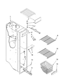 Freezer liner parts