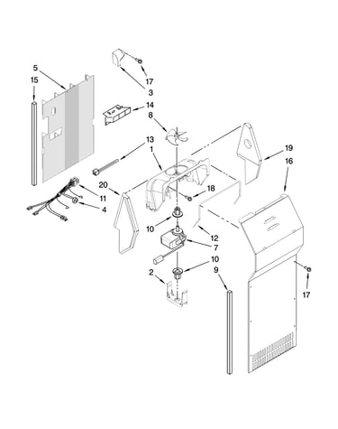 Air flow parts