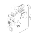 Kenmore 10656999602 icemaker parts, optional parts (not included) diagram
