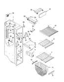 Freezer liner parts