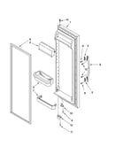 Refrigerator door parts