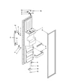 Freezer door parts