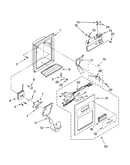 Dispenser front parts