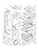 Refrigerator liner parts