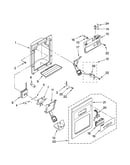 Dispenser front parts