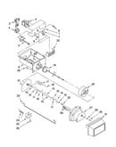Motor and ice container parts