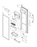Refrigerator door parts