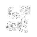 Kenmore 11068632700 bulkhead parts, optional parts (not included) diagram