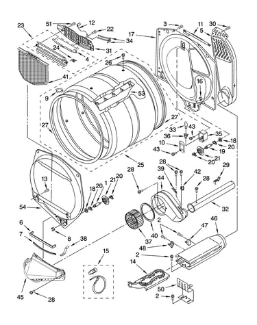 Bulkhead parts, optional parts (not included)