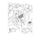 Kenmore Elite 11087729700 cabinet parts diagram