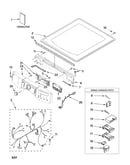 Top and console parts