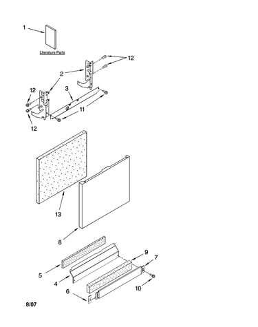 Door and panel parts