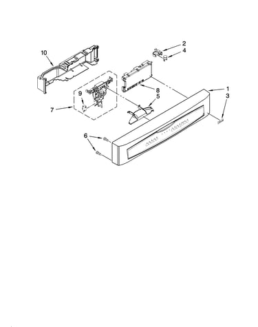 Control panel parts