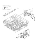 Upper rack and track parts