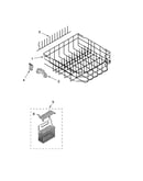 Lower rack parts, optional parts (not included)