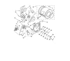 Kenmore 11068332700 bulkhead parts, optional parts (not included) diagram