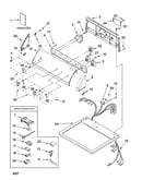 Top and console parts