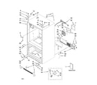 Kenmore 59677532700 cabinet parts diagram