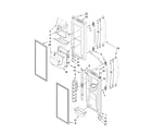 Kenmore 59677533700 refrigerator door parts diagram