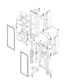 Refrigerator door parts