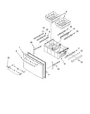 Freezer door parts